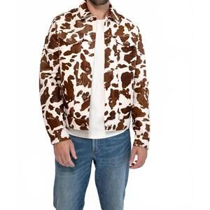 NEW MONFRERE dean cowhide long sleeve jacket in cowhide